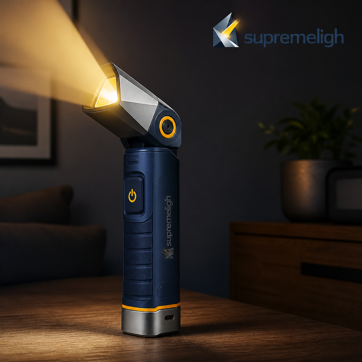 🔦 Supremeligh™ Foldbeam Pivot Flashlight
