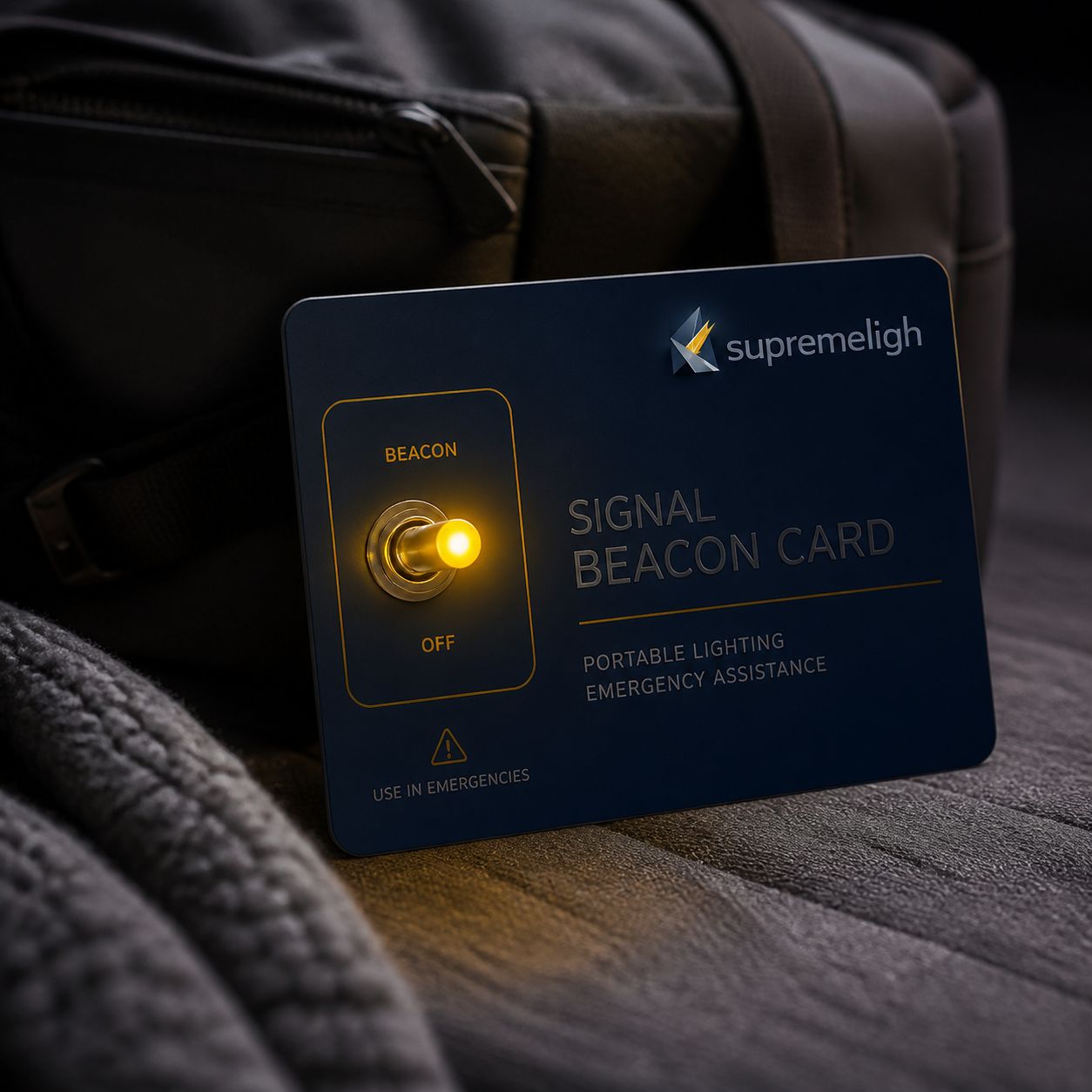 📡 Supremeligh™ Signal Beacon Card